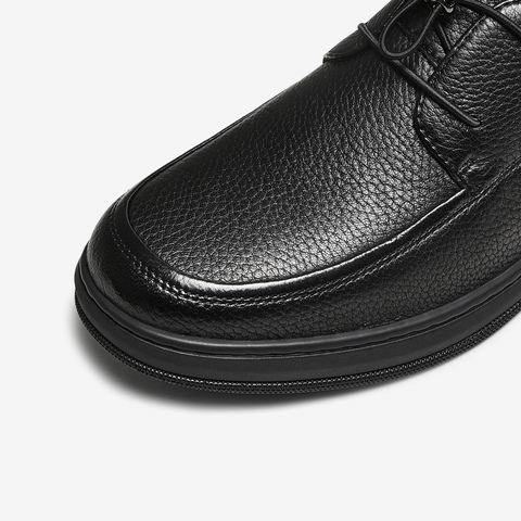 TATA/他她2025秋商场同款纯色舒适百搭休闲皮鞋男新款QGR02CM5