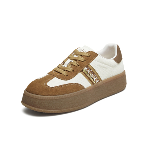 TATA/他她2025秋商场同款时尚潮流德训鞋女新款CWH04CM5