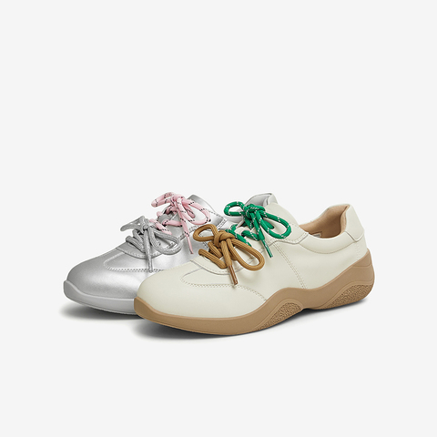 TATA/他她2025春时尚休闲阿甘鞋女新款CZK01AM5