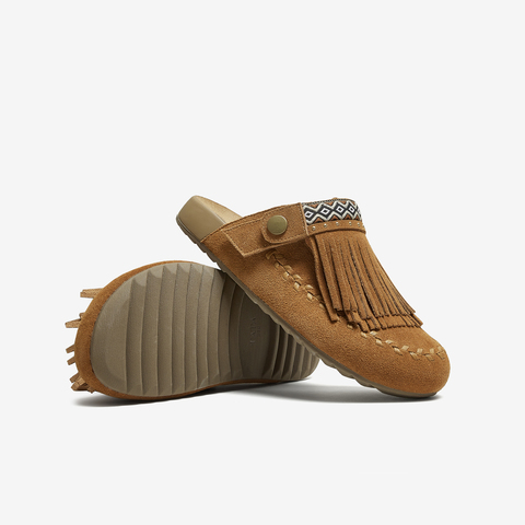 TATA/他她2025秋商场同款时尚休闲勃肯鞋女新款YTP01CH5