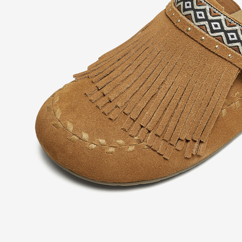 TATA/他她2025秋商场同款时尚休闲勃肯鞋女新款YTP01CH5