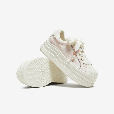 TATA/他她2025秋商场同款时尚休闲板鞋女新款CT907CM5