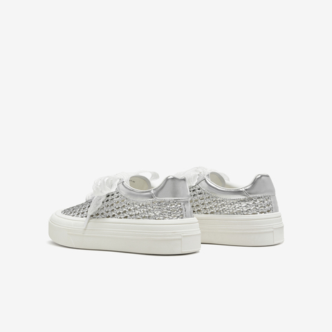 TATA/他她2025夏商场同款时尚休闲女板鞋新款CWU01BM5