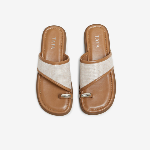 TATA/他她2025夏百搭时尚潮流人字拖女新款CJ901BT5