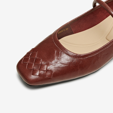 TATA/他她2025秋商场同款时尚女气质玛丽珍鞋新款USL01CQ5