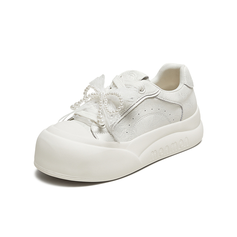 TATA/他她2025秋时尚休闲厚底女板鞋新款CP304CM5