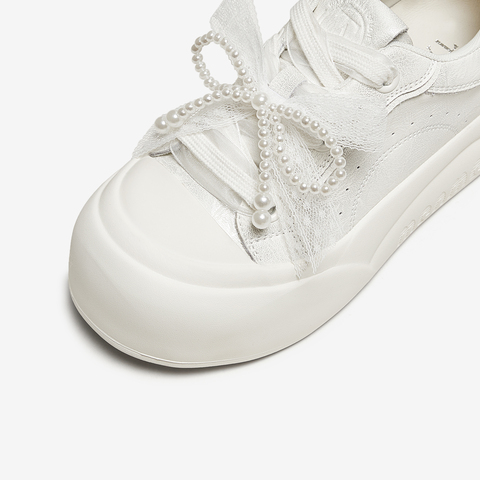 TATA/他她2025秋时尚休闲厚底女板鞋新款CP304CM5