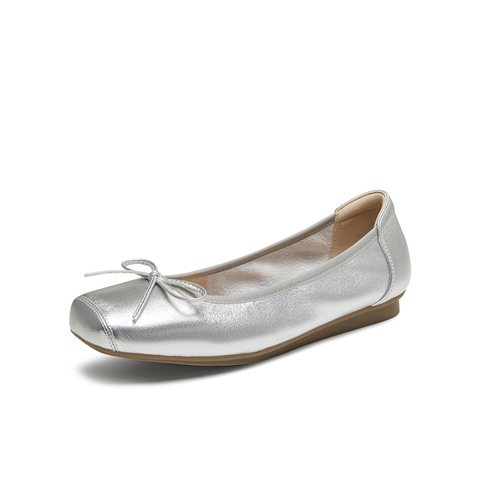 TATA/他她2025秋商场同款时尚百搭蝴蝶结单鞋女新款UUY01CQ5