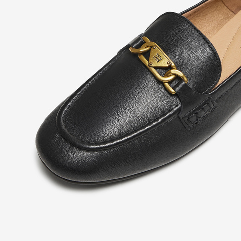 TATA/他她2025秋商场同款时尚休闲女乐福鞋新款7QCC1CA5