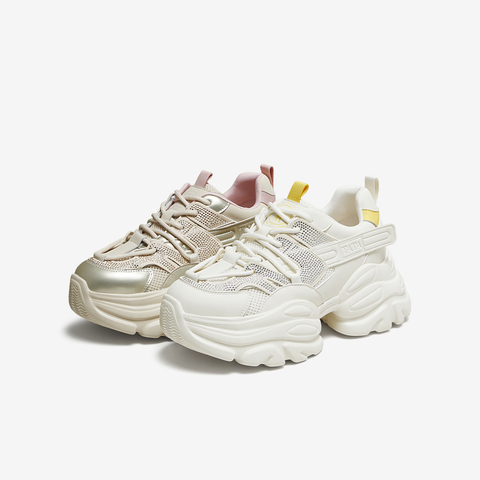 TATA/他她2025秋商场同款时尚休闲百搭女老爹鞋新款CY207CM5