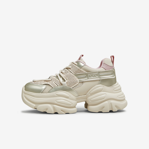 TATA/他她2025秋商场同款时尚休闲百搭女老爹鞋新款CY207CM5