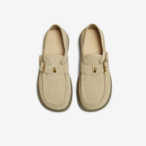 TATA/他她2025秋商场同款百搭复古女勃肯鞋新款CL201CA5