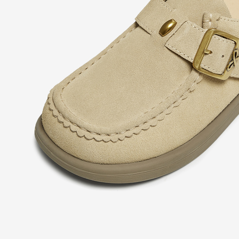 TATA/他她2025秋商场同款百搭复古女勃肯鞋新款CL201CA5