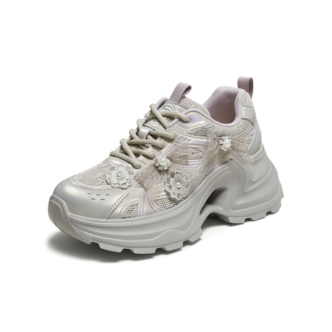 TATA/他她2025秋商场同款时尚休闲女老爹鞋新款5XH02CM5