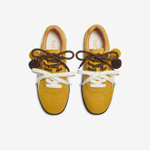 TATA/他她2025秋商场同款时尚休闲阿甘鞋女新款GTY01CM5