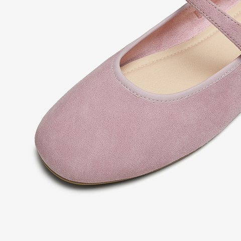 TATA/他她2025秋浅口女时尚休闲玛丽珍鞋新款YTK01CQ5