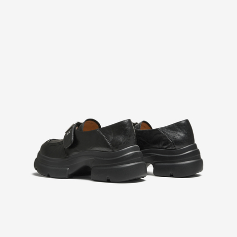 TATA/他她2025秋商场同款时尚休闲女乐福鞋新款7OL37CA5