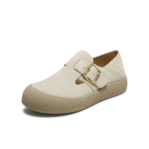 TATA/他她2025秋商场同款时尚百搭女勃肯鞋新款4TR01CM5