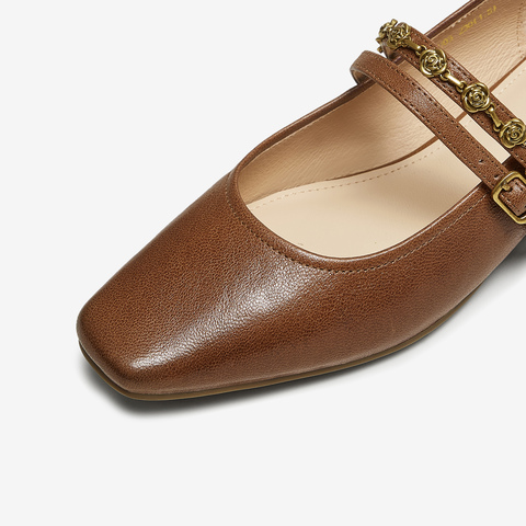 TATA/他她2025秋商场同款时尚女气质玛丽珍鞋新款YRU03CQ5