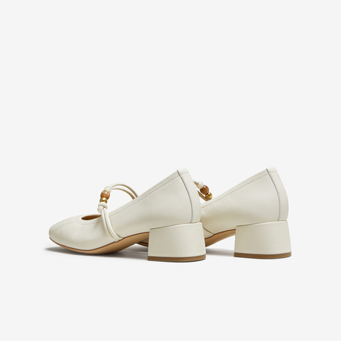 TATA/他她2025秋商场同款浅口女气质玛丽珍鞋新款7ACE4CQ5