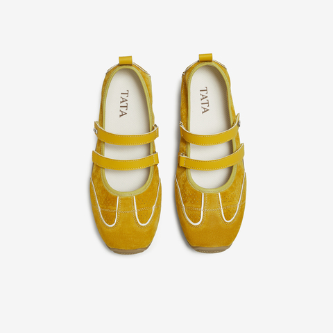 TATA/他她2025秋商场同款时尚女休闲玛丽珍鞋新款EUU01CQ5