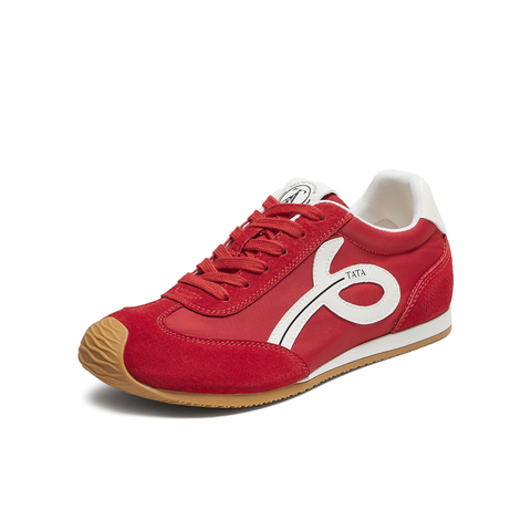 TATA/他她2025秋时尚休闲百搭女阿甘鞋新款EVN01CM5