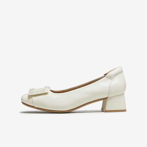 TATA/他她2025秋商场同款时尚浅口气质女单鞋新款UTG01CQ5