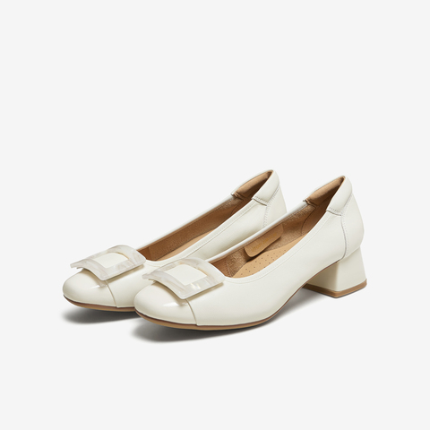 TATA/他她2025秋商场同款时尚浅口气质女单鞋新款UTG01CQ5