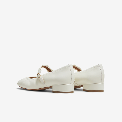 TATA/他她2025秋商场同款时尚百搭女玛丽珍鞋新款7G405CQ5