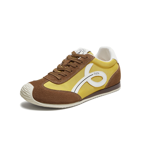 TATA/他她2025秋时尚休闲百搭女阿甘鞋新款EVN01CM5