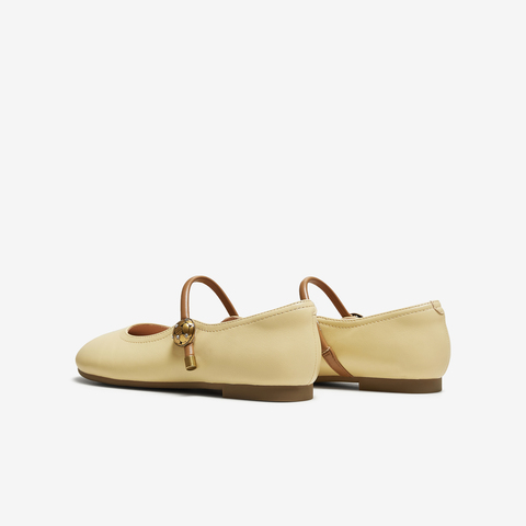 TATA/他她2025秋商场同款时尚百搭女玛丽珍鞋新款YFF03CQ5