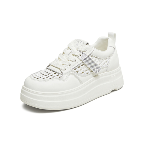 TATA/他她2025夏商场同款时尚休闲女板鞋新款CH901BM5