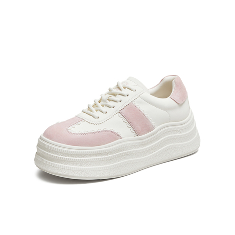 TATA/他她2025秋时尚休闲女德训鞋新款CT908CM5