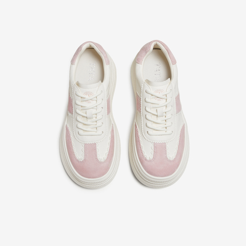 TATA/他她2025秋时尚休闲女德训鞋新款CT908CM5