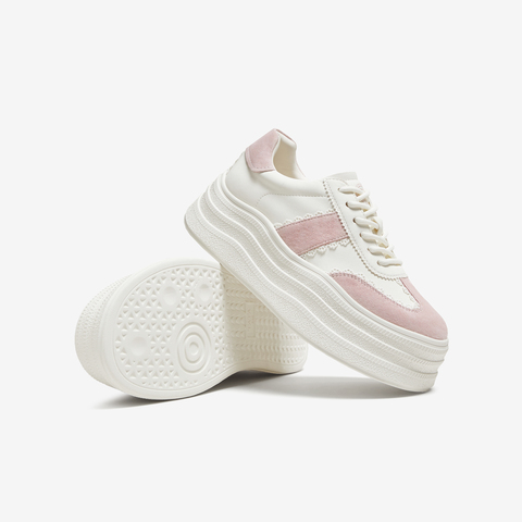 TATA/他她2025秋时尚休闲女德训鞋新款CT908CM5