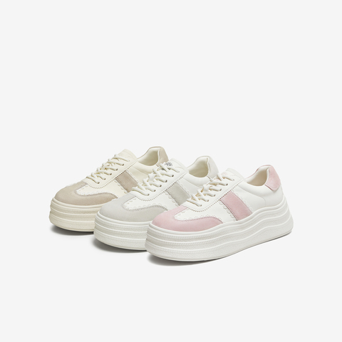 TATA/他她2025秋时尚休闲女德训鞋新款CT908CM5