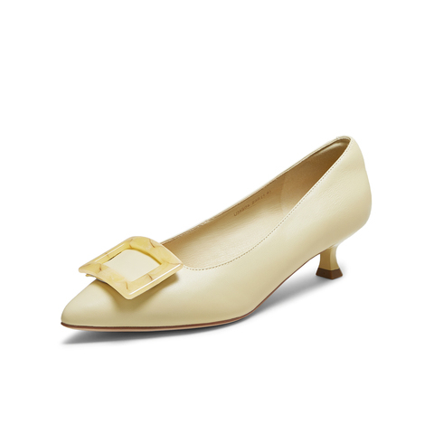 TATA/他她2025秋商场同款浅口女气质单鞋新款UMS04CQ5