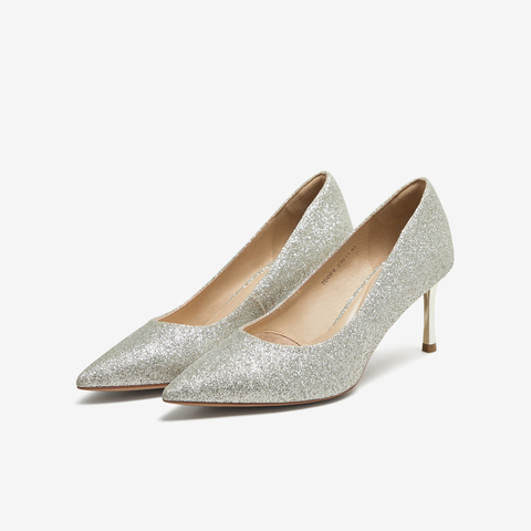 TATA/他她2025秋商场同款时尚简约气质女单鞋新款7DDF4CQ5