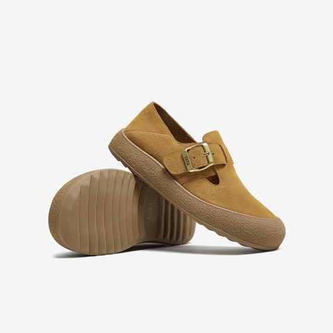 TATA/他她2025秋商场同款时尚百搭女勃肯鞋新款4TR01CM5