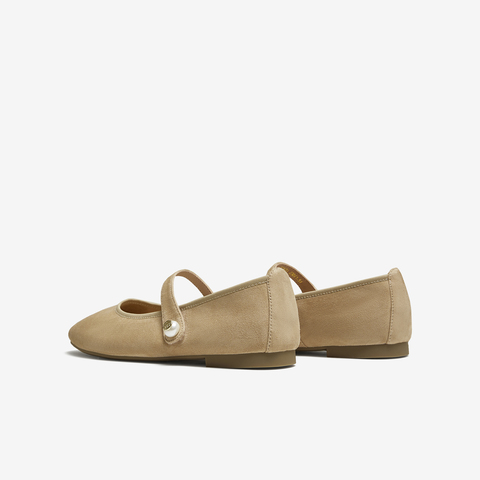 TATA/他她2025秋浅口女时尚休闲玛丽珍鞋新款YTK01CQ5