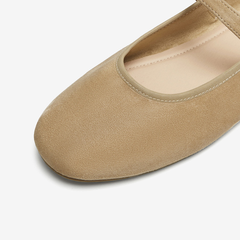 TATA/他她2025秋浅口女时尚休闲玛丽珍鞋新款YTK01CQ5