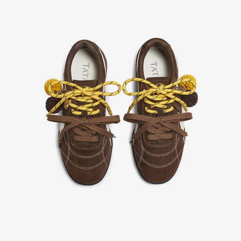 TATA/他她2025秋商场同款时尚休闲阿甘鞋女新款GTY01CM5