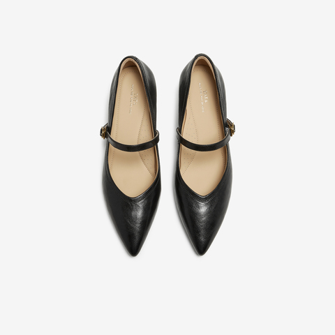 TATA/他她2025秋商场同款浅口气质女玛丽珍鞋新款XGM03CQ5