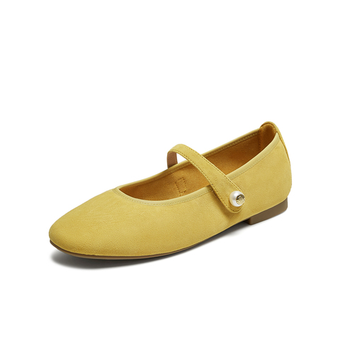 TATA/他她2025秋浅口女时尚休闲玛丽珍鞋新款YTK01CQ5