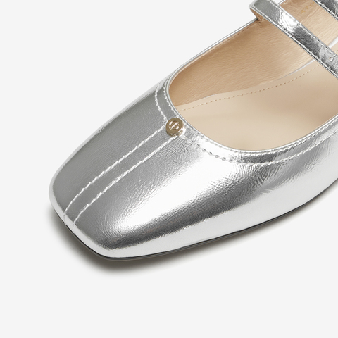 TATA/他她2025秋商场同款时尚气质女玛丽珍鞋新款XTU01CQ5