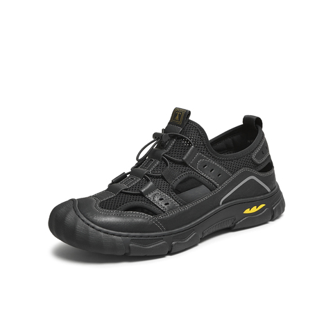 TATA/他她2025夏商场同款舒适休闲男鞋新款PFX01BM5