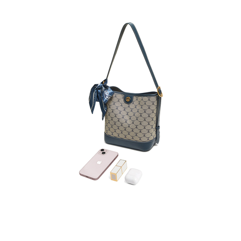 TATA/他她2025秋商场同款时尚百搭水桶包新款X3479CX5