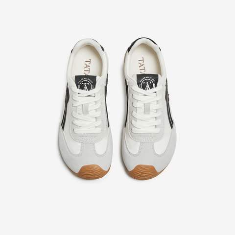 TATA/他她2025秋时尚休闲百搭女阿甘鞋新款EVN01CM5