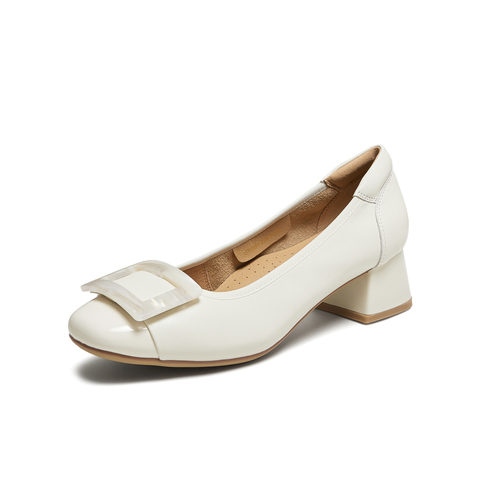 TATA/他她2025秋商场同款时尚浅口气质女单鞋新款UTG01CQ5