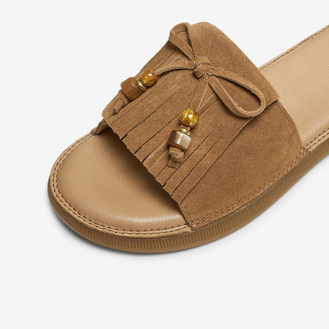 TATA/他她2025夏商场同款百搭时尚休闲女拖鞋新款YFG04BT5